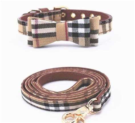 fake burberry dog clothes|burberry dog leash set.